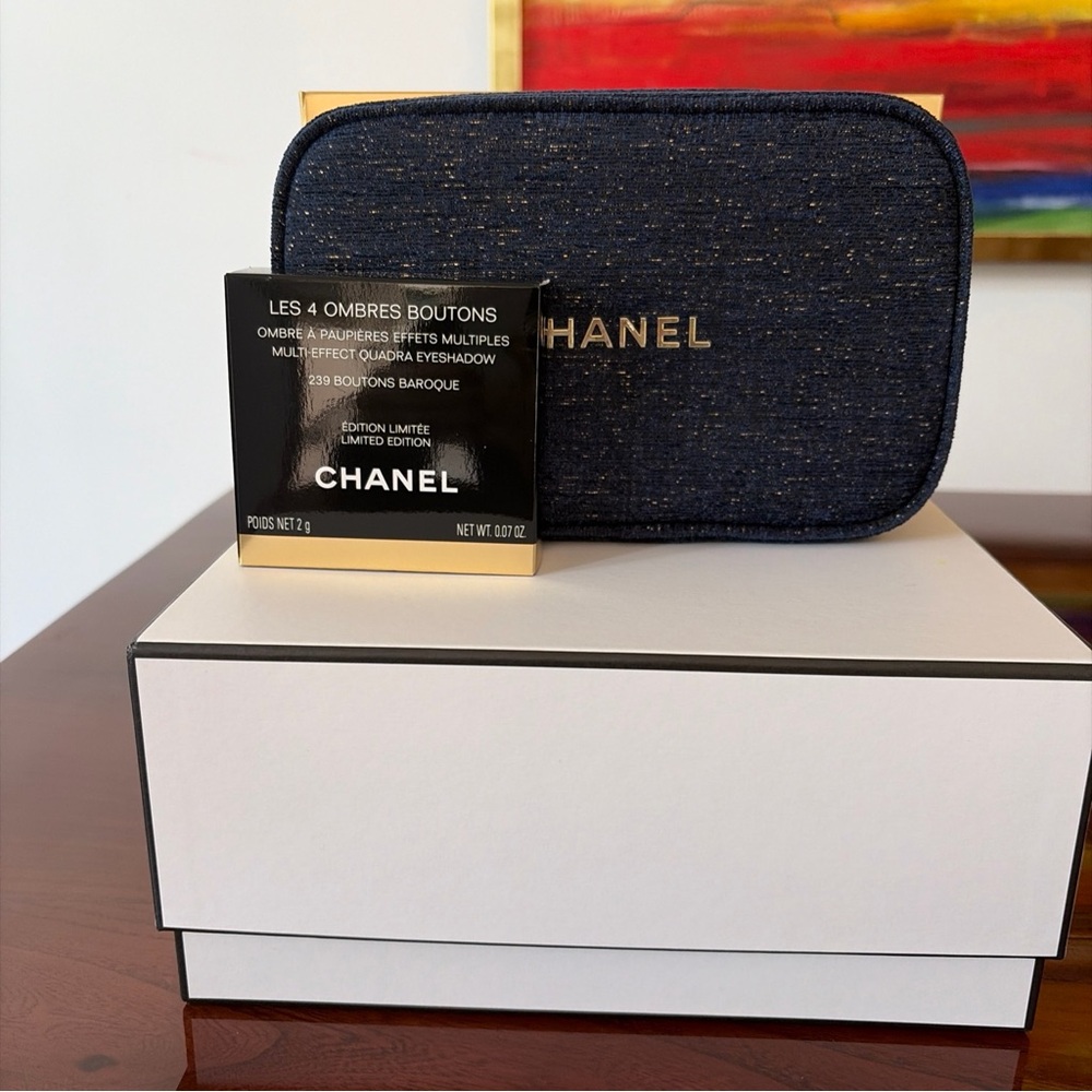 Chanel Les 4 Ombres Boutons Eyeshadow 239 BOUTONS BAROQUE Limited Edition Plus+